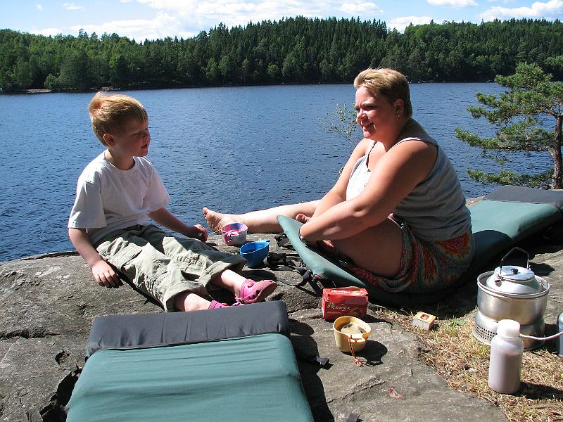 IMG_5527.JPG - Kaffepause på toppen af klippen